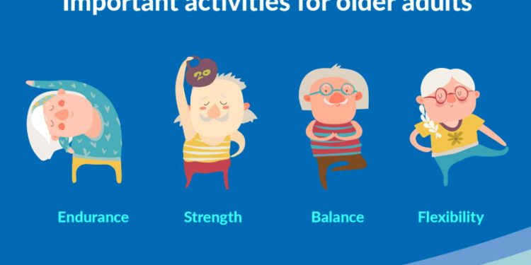 برنامه ورزشی برای سالمندان در خانه