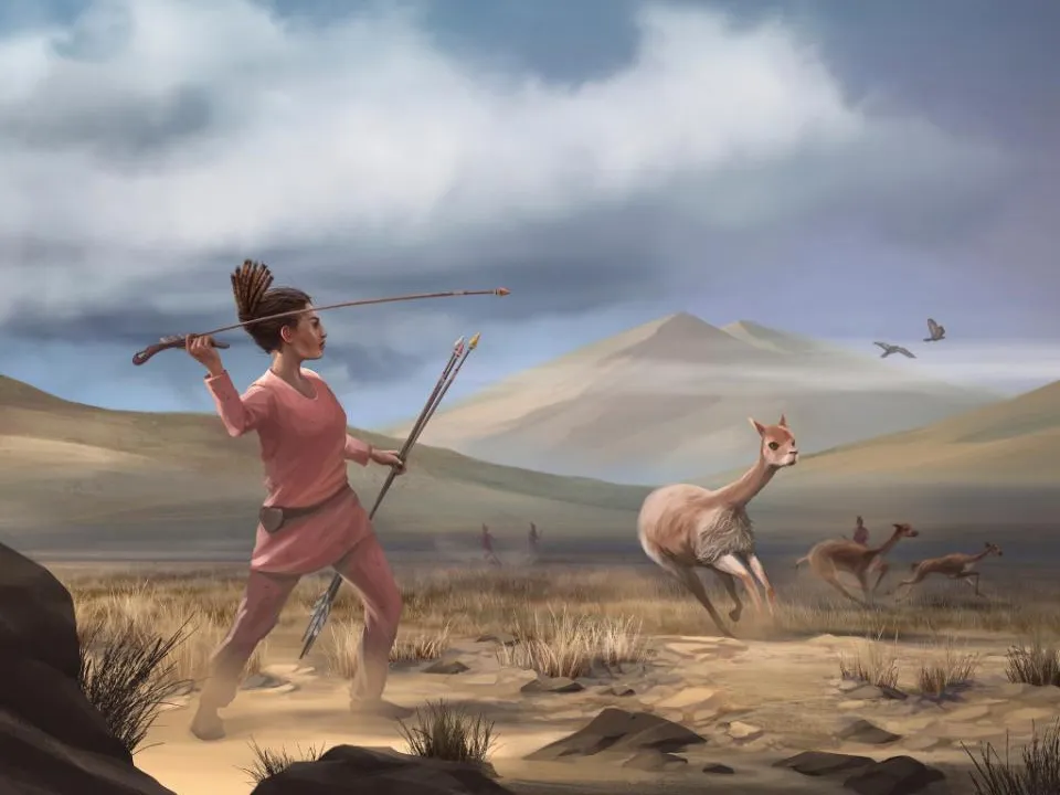زنان،شکارچیان باستان