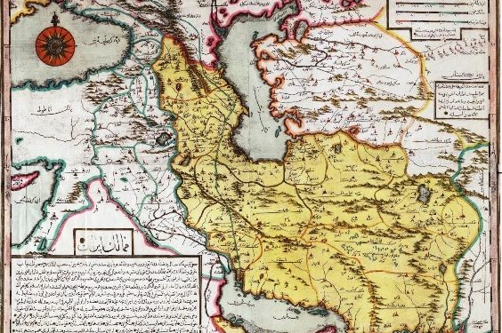 سواحل جنوبی خلیج‌فارس قلمرو ایران در نقشه رسمی دولت عثمانی ۱۷۲۹