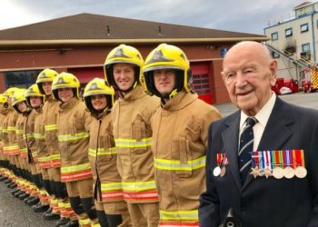 پیرترین آتش نشان جهان