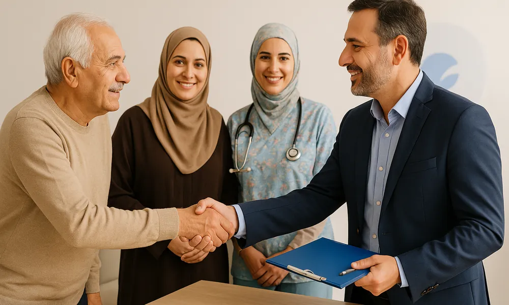 تحویل برنامه خدمت و آغاز رسمی مراقبت ۲۴ ساعته