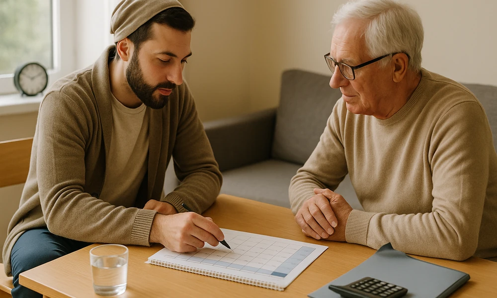 برنامهریزی انعطافپذیر شیفتهای ساعتی، روزانه و شبانهروزی برای مراقبت در منزل