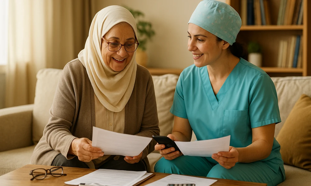 خلاصه بازههای هزینه پرستاری سالمند در منزل بهصورت نمادین؛ مشاوره قبل از انتخاب